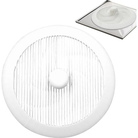 BEBUSINGOTO Haarfanggitter für Dusche und Badewanne – Runder Badewannenstöpsel  Herausnehmbares Gitterfiltersystem mit Sensor für Badezimmer, Haushalt, Hotel und Gewerbe