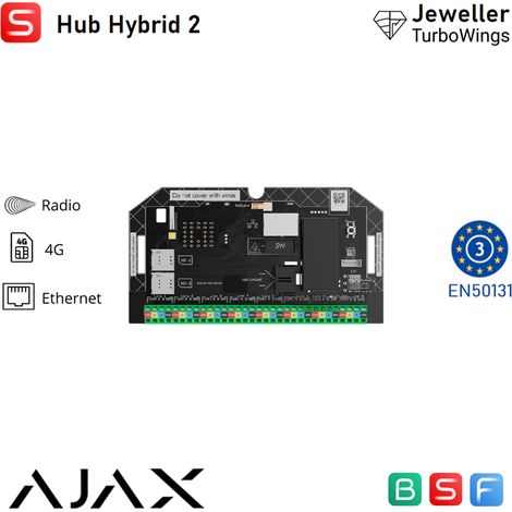 142512 - Superior - Superior Hub Hybrid 2 (without casing) - Ajax sicurezza professionale