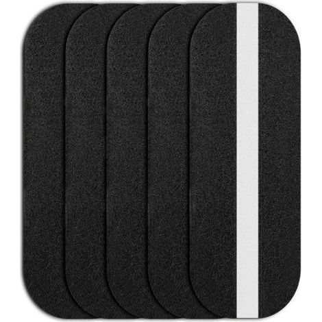 10-piece ceiling fan filter, suitable for ceiling fans, universal air filter, filter cotton, air conditioner deflector, fan blade dust adsorption, sponge purifier, style 1 (1/5)