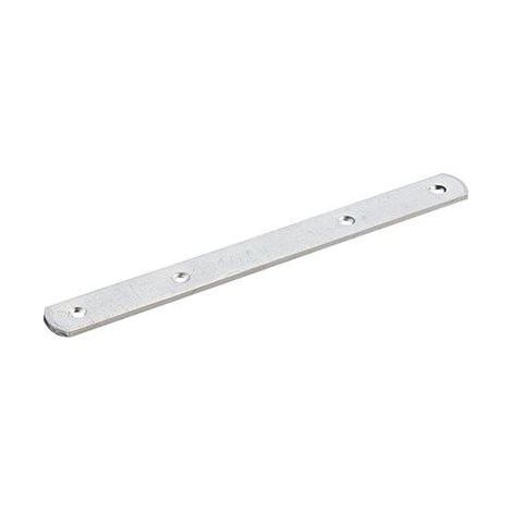 Piastra di connessione cromata. L 80 mm l 16 mm