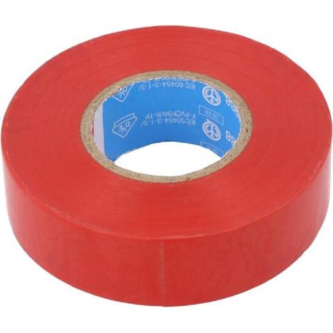 Ruban electro-isolant Rouge - 20m