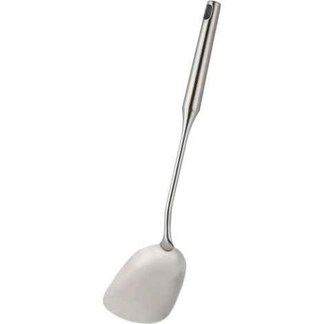 Spatule de cuisine en acier inoxydable, cuillère à soupe, cuillère de cuisine créative, ensemble de pelles en acier inoxydable (1/5)
