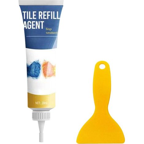 Produit de réparation pour joints de carrelage, imperméabilisant pour joints de carrelage de salles de bains et cuisines (1/5)