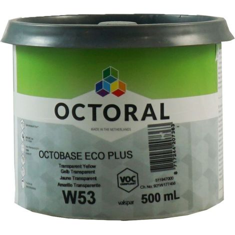 Octobase W53 Octobase ECO BASED TRANSPARENT YELLOW 0,5 lt