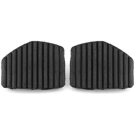 Couvercles en caoutchouc pour pédales de frein et d'embrayage – Compatibles Peugeot 1007 207 208 301 – Citroën C3 C4 C5 C6 C8 – Surface antidérapante
