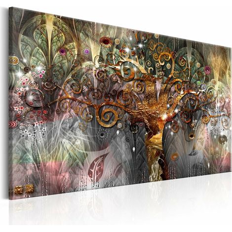 Tableau arbre d'or - 120 x 80 cm (1/4)