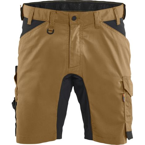 Short de travail stretch 2D 1753 Nougat/Noir L - FR(46) - SE(C52) - Standards