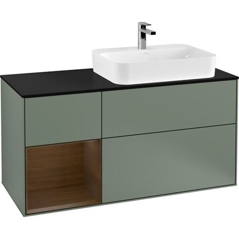 Villeroy & Boch G392GNGM Meuble sous-lavabo Finion G39 (1/2)