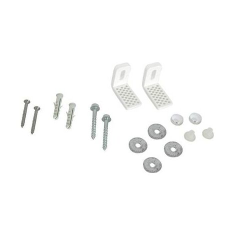 Multifunktionsseitensicherung für WC und Bidet, 10x50 mm, 2 Stück