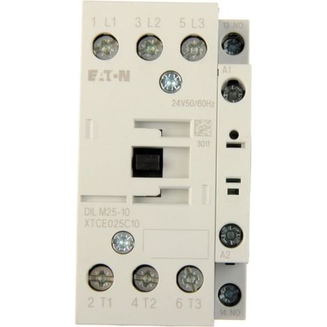 Contactor de potencia 25A 3P 24V CA 1Z 0R DILM25-10 (24V50/60HZ) 277136