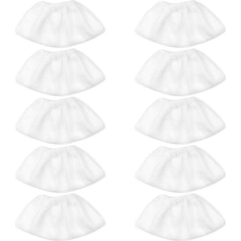 Lot de 10 pare-brise en microfibre pour accessoires vapeur Karcher EasyFix SC2, SC3, SC4, housse de remplacement pour buse à main (1/4)