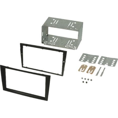 Kit 2Din Autoradio KA100KB compatible avec Opel Agila Combo Corsa Omega B Vivaro - noir