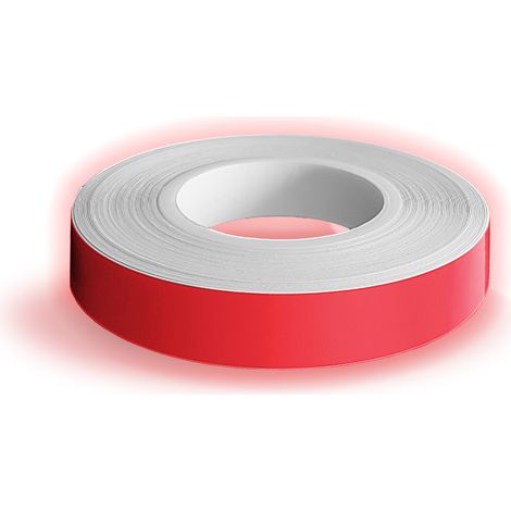 Wheel Stripe Fluo 9 mm - Colore: ROSSO FLUO