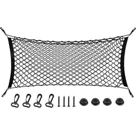 Filet de coffre arrière, 35-48 pouces, style enveloppe, avec élastique ajustable. (1/5)