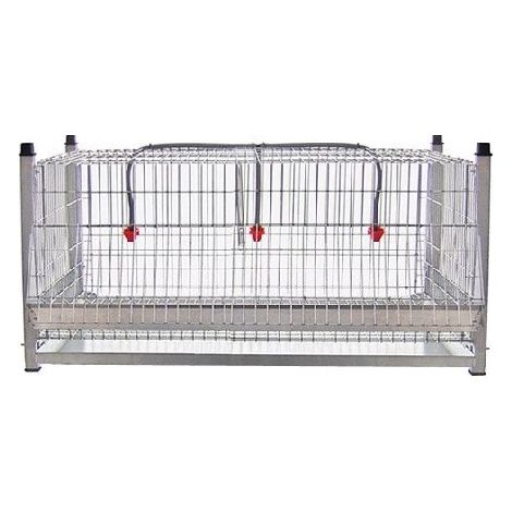 GYC -Kfigausstellung HÐ©hner 0,90 m, Schritt 25 mm Boden, Ref: 11201020