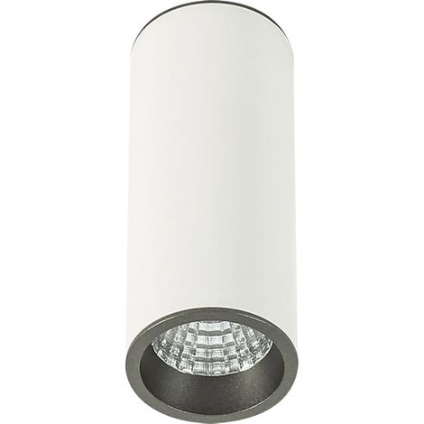 Moldes Italux LED Aufbaustrahler weiße Röhre SLC7391/7W 4000K WH+GR