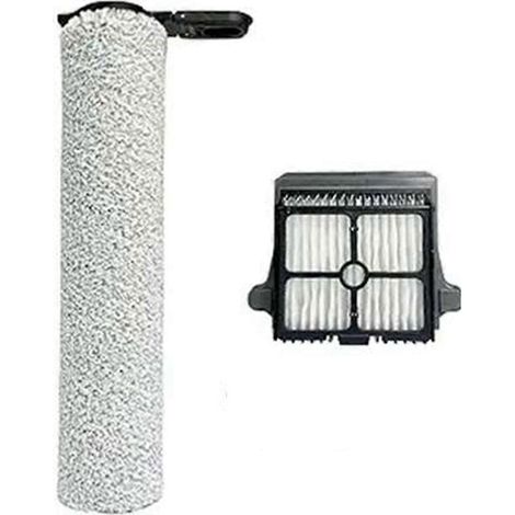 Lot de 2 pièces pour aspirateur eau et poussière sans fil Floor One S7 Steam Smart : brosse rotative et filtre HEPA. (1/5)