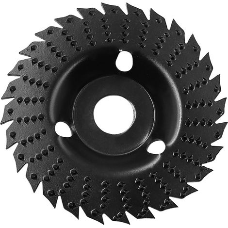 Disque De Sculpture Sur Bois - 28 Dents Pour Meuleuse D'angle 125mm - Découpe Et Ponçage Matériaux Légers - Lot De 1 (1/5)