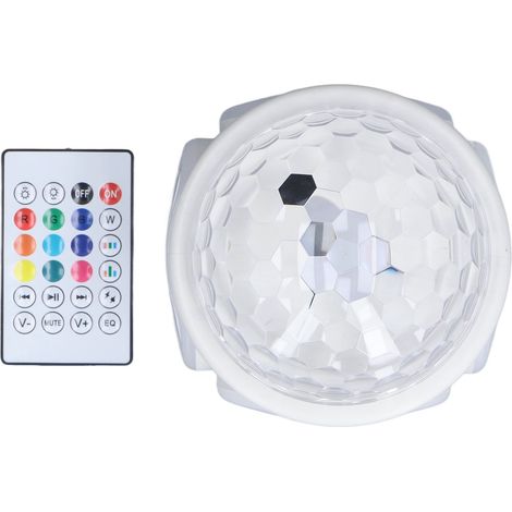Plafonnier LED Bluetooth 48W 85-265V E27 avec télécommande RGBW et lumière musicale pour décoration de fête (1/5)