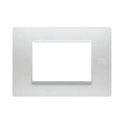 Urmet Simon Nea Placca 3 moduli Flexa tecnopolimero bianco - 11803.BN