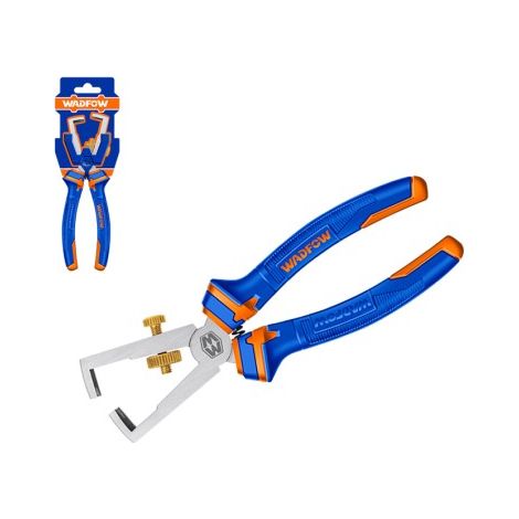 Pince à dénuder les fils en acier au carbone de 160 mm avec poignée ergonomique et crochet - MARQUE (1/2)