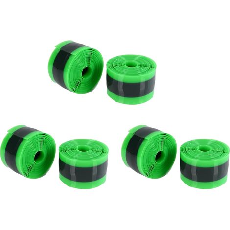6 Pièces Doublure de Pneu de Vélo, Protecteur Plat de Vélo de Chambre à Air Compatible pour 12/16/18/20/24/26/27,5/29 Pouces (1/5)