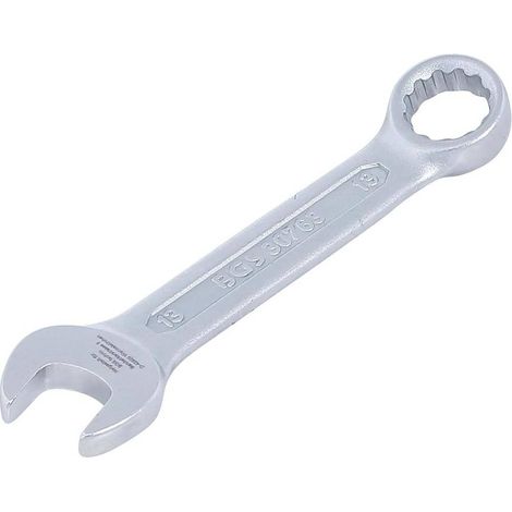 Clé Mixte Extra Courte 13 mm - Acier Résistant - Précision et Maniabilité, Zones Difficiles - D-Work (1/5)