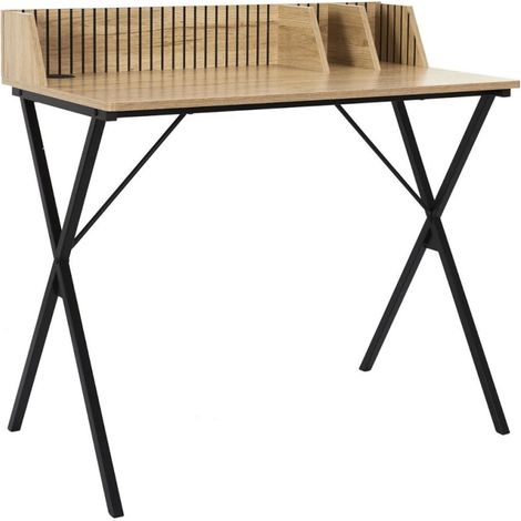 Bureau KLAUS en bois et métal (1/5)