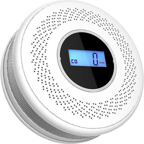 Combo batterie sans fil - Détecteur de fumée - Monoxyde de carbone， (1/4)