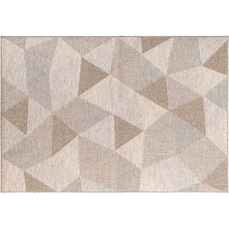 Douceur-dinterieur Alfombra Decorativa Tejida Odilon Beige 230x160 cm