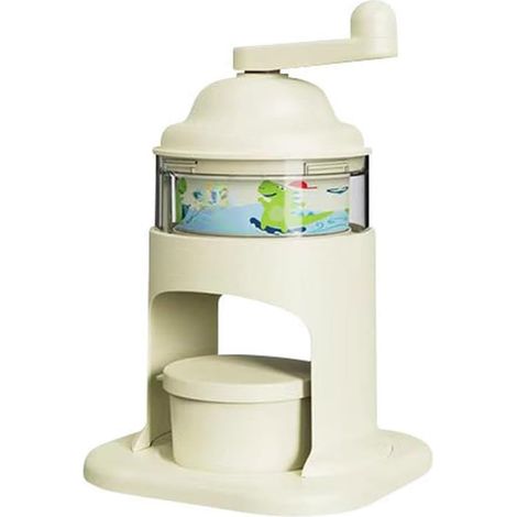 Tritaghiaccio manuale, granitore e macchina per cuccioli, tritaghiaccio portatile in acciaio inossidabile per casa, feste all'aperto, barbecue, con secchiello per il ghiaccio (1/5)