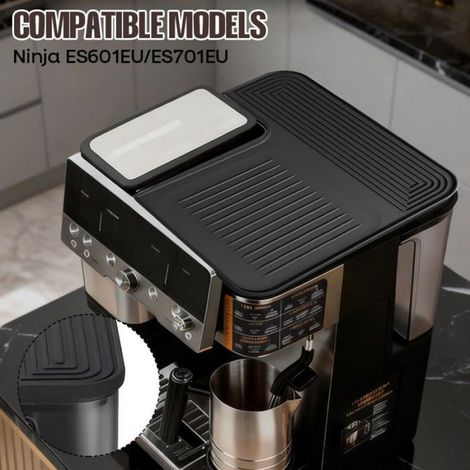 Tapis Silicone - 30.9 x 29 cm - Pour Machine à Café - Protection Antirayures - 1 Pièce (1/5)
