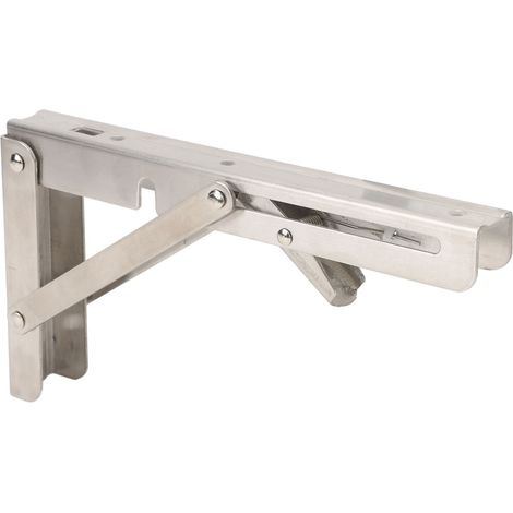 Support de Table Pliable Toivize 20cm Inox Compact pour Camping-Car Bateau Yacht Gain de Place Montage Mural Discret Robuste (1/5)