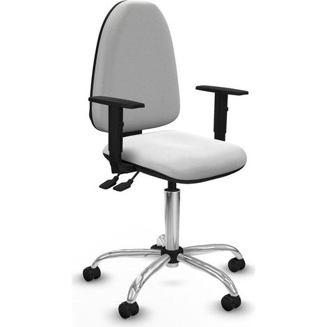 Piqueras y Crespo B1D05RF Chaise de bureau blanc ergonomique