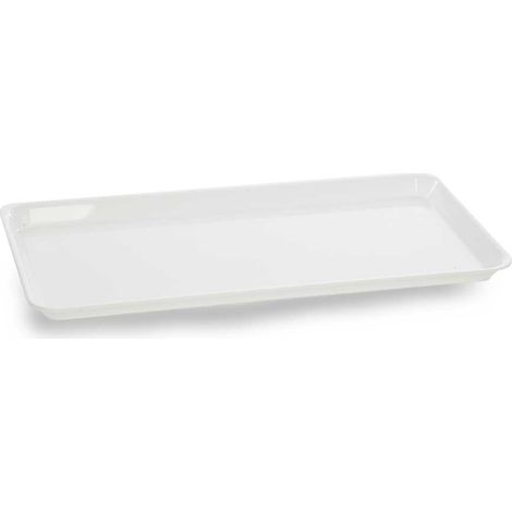 Plat en Plexiglas grande surface Blanc 410x210x17mm - Matériel CHR Pro