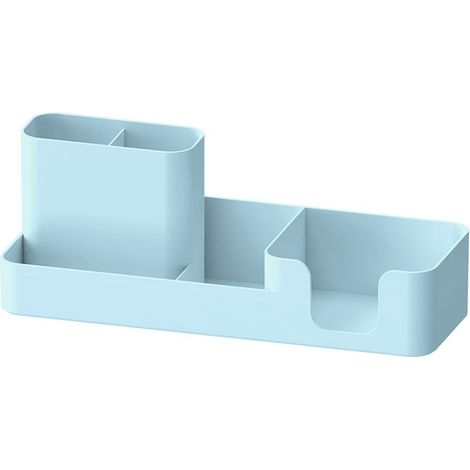 Organizer da scrivania con maniglie, scatola di immagazzinaggio multi-funzionali, accessori da scrivania e cancelleria (1/5)