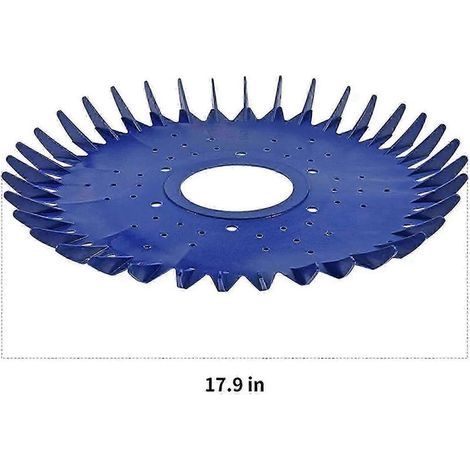 Joint d'étanchéité à disque à ailettes pour robot nettoyeur de piscine W70329, compatible avec les modèles Zodiac Baracuda G2, G3 et G4, côté aspiration, automatique, édition P 0704 (1/5)