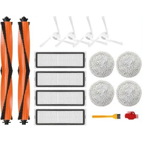 Pièces détachées pour robot aspirateur autonettoyant STYTJ06ZHM : filtre, brosse principale, chiffon de nettoyage. (1/5)