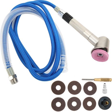 Ponceuse pneumatique KP-410N mini polisseuse à vitesse réglable pour meulage de surface, modèle américain (1/5)