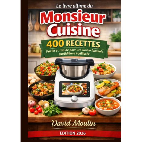 Livre 400 recettes Facile et rapide pour une cuisine familiale quotidienne équilibrée (1/2)