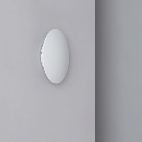 – 8-W-LED-Wandleuchte – Weißes Aluminium – Farbtemperatur 3000 K – Schutzart IP20 – Für den Innenbereich (1/5)