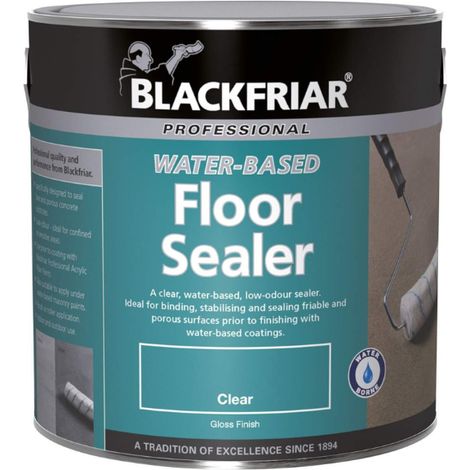 Blackfriar Professional Water Based Floor Sealer - Clear Gloss - 5 Litre