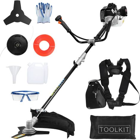 Benzinrasenmäher – 2-in-1-Modell, 52 cm³, 1,3 kW, 7000 U/min, Motormodell 1E44F-E, schwarz (1/5)