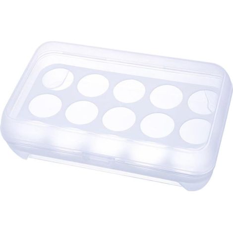 TG80433 Eieraufbewahrungsbox, verschließbar, für den Kühlschrank geeignet, für 15 Eier (1/5)