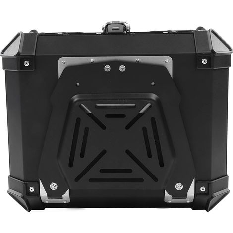 Coffre de Moto 28L Amovible avec Doublure et Base Détachable, Grande Capacité Antichoc, Compatible Suzuki (1/5)