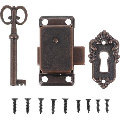 Ensemble de serrure pour meubles anciens Baluue, kit clés (1/5)