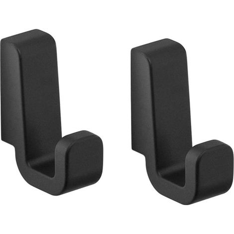 Sapho Gedy Samoa - Gancho, 2 unidades, negro mate A82714 (1/3)