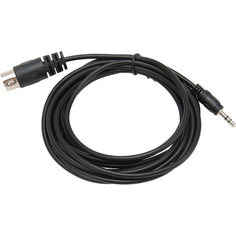 Câble de remplacement stéréo MIDI DIN 7 broches vers jack 3,5 mm (3,5 mm) pour audio et vidéo, 3 m (9,8 pi) (1/5)