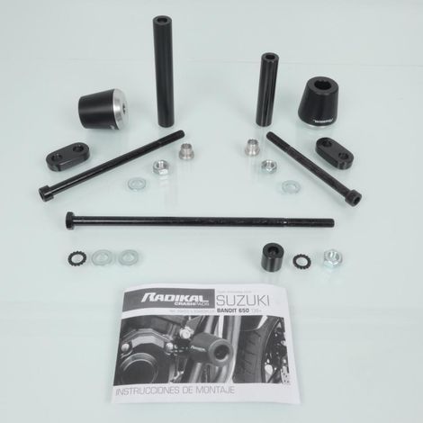 Tampon pare carter Radikal pour moto Suzuki 650 GSF Bandit Après (1/3)