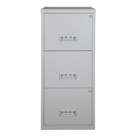 Pierre Henry 3 Drawer Maxi Filing Cabinet - Grey